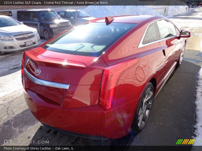 Crystal Red Tintcoat / Kona Brown/Jet Black 2014 Cadillac ELR Coupe