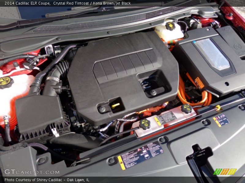  2014 ELR Coupe Engine - 154 kW Plug-In Electric Motor/1.4 Liter GDI DOHC 16-Valve VVT 4 Cylinder Range Extending Engine