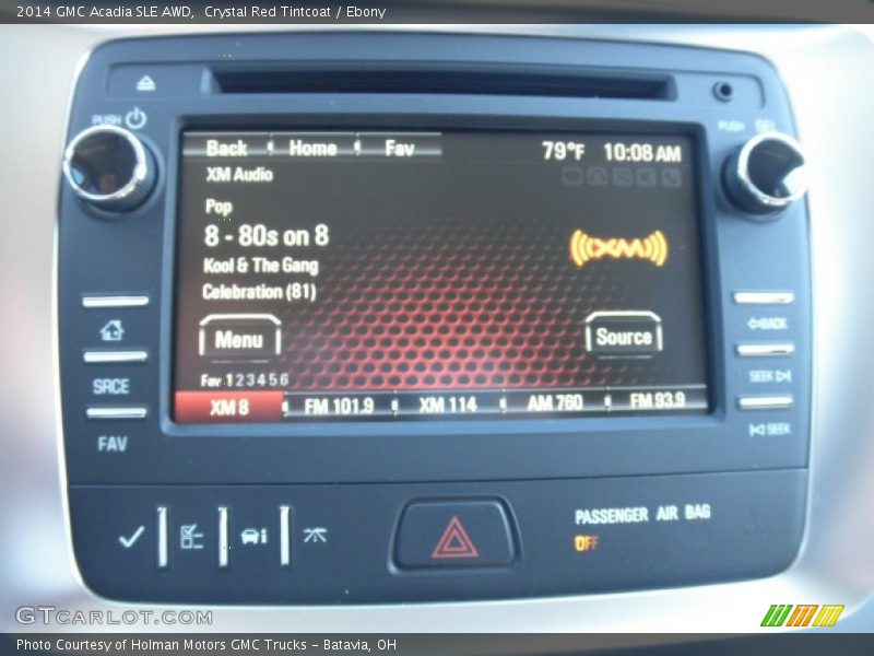 Crystal Red Tintcoat / Ebony 2014 GMC Acadia SLE AWD