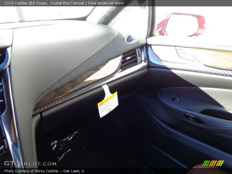 Crystal Red Tintcoat / Kona Brown/Jet Black 2014 Cadillac ELR Coupe