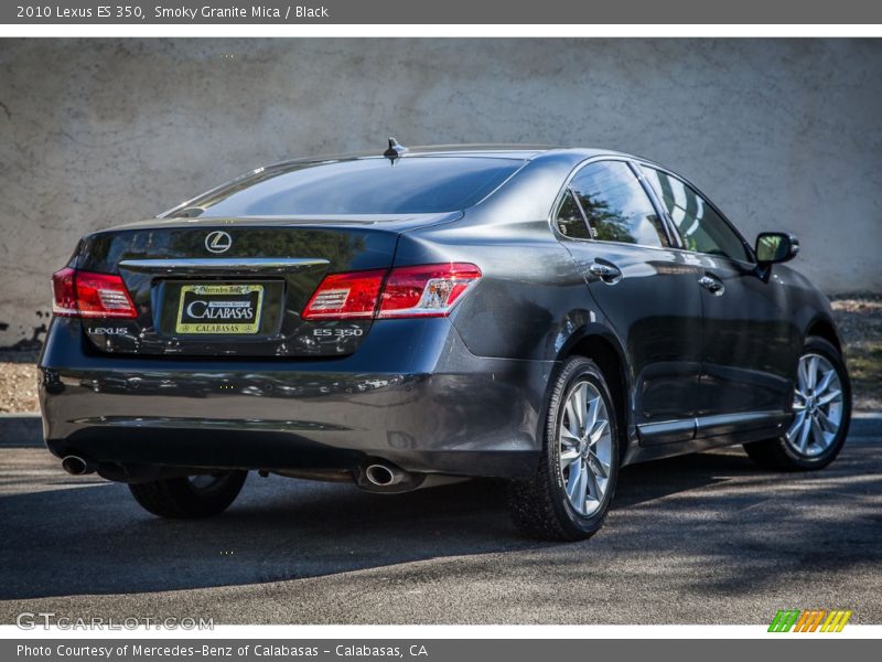 Smoky Granite Mica / Black 2010 Lexus ES 350