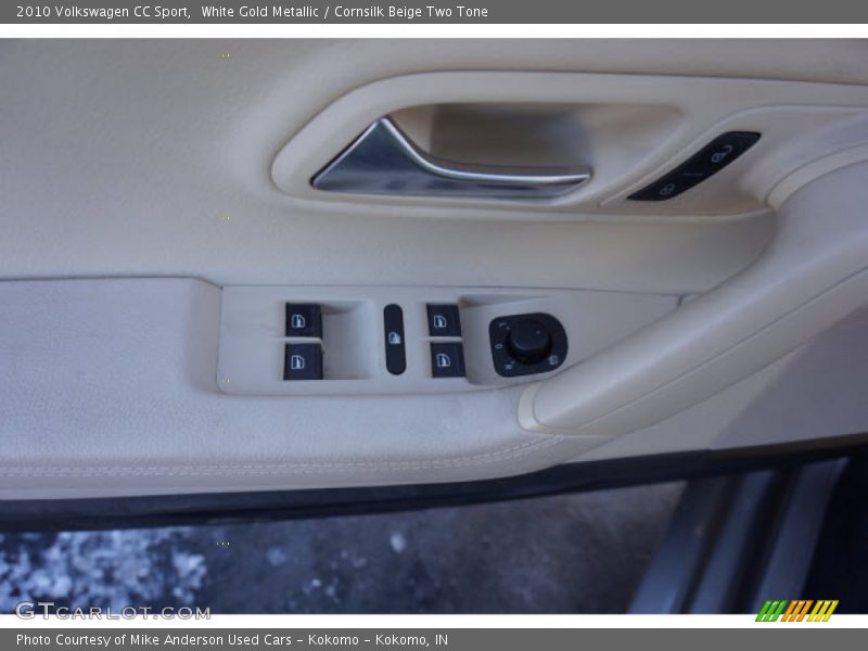 White Gold Metallic / Cornsilk Beige Two Tone 2010 Volkswagen CC Sport