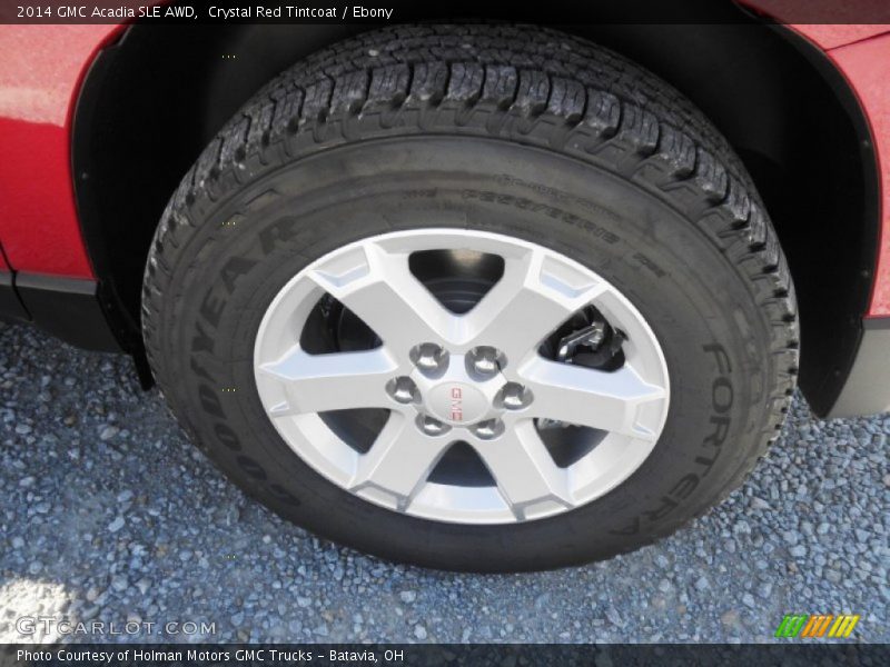Crystal Red Tintcoat / Ebony 2014 GMC Acadia SLE AWD