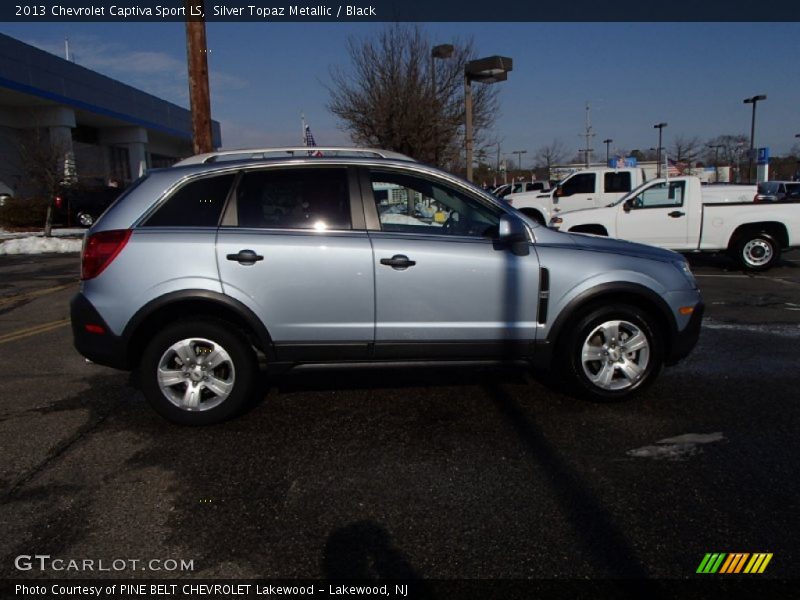 Silver Topaz Metallic / Black 2013 Chevrolet Captiva Sport LS