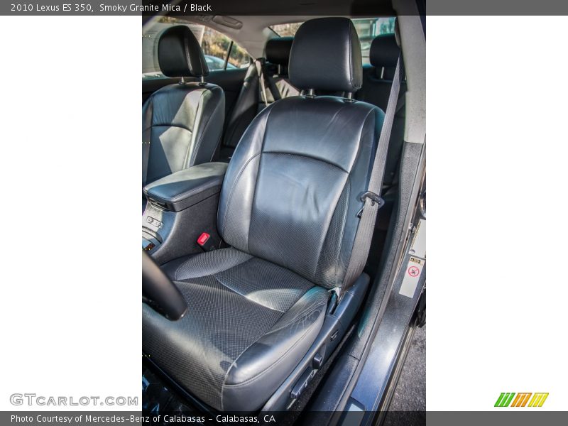 Smoky Granite Mica / Black 2010 Lexus ES 350