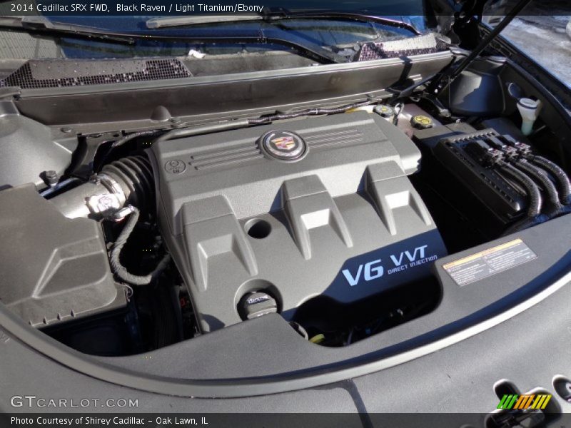 2014 SRX FWD Engine - 3.6 Liter SIDI DOHC 24-Valve VVT V6