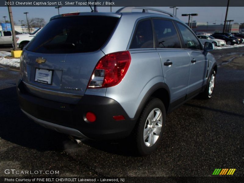 Silver Topaz Metallic / Black 2013 Chevrolet Captiva Sport LS