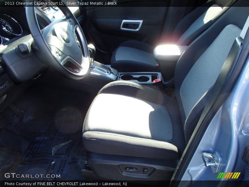 Silver Topaz Metallic / Black 2013 Chevrolet Captiva Sport LS