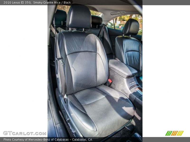 Smoky Granite Mica / Black 2010 Lexus ES 350