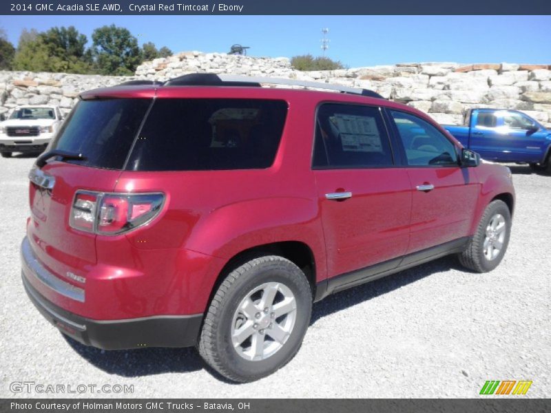 Crystal Red Tintcoat / Ebony 2014 GMC Acadia SLE AWD