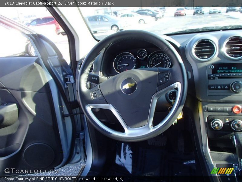 Silver Topaz Metallic / Black 2013 Chevrolet Captiva Sport LS