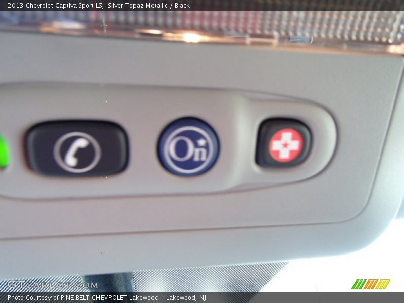 Silver Topaz Metallic / Black 2013 Chevrolet Captiva Sport LS