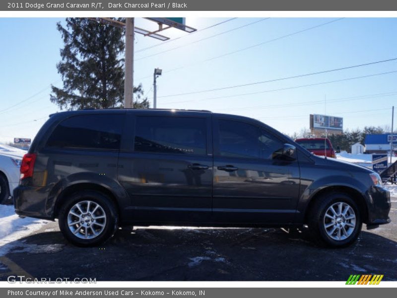 Dark Charcoal Pearl / Black 2011 Dodge Grand Caravan R/T