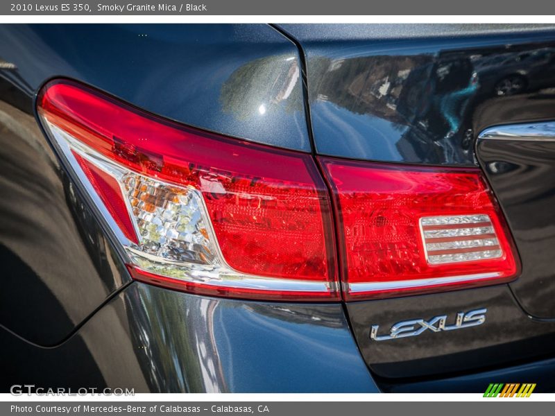 Smoky Granite Mica / Black 2010 Lexus ES 350