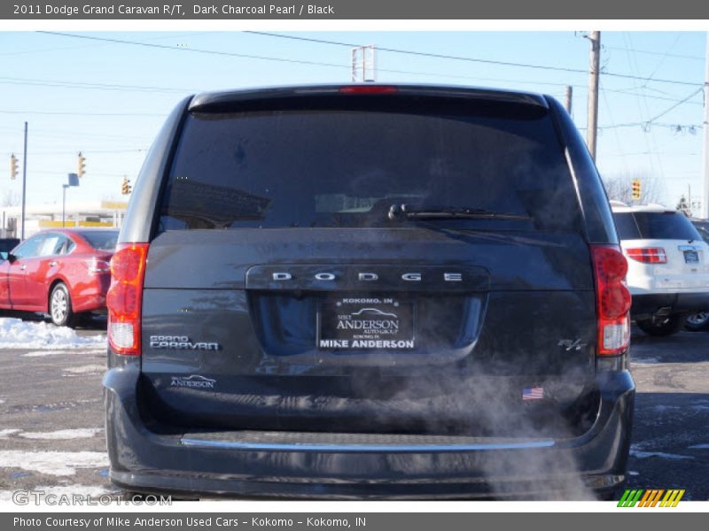 Dark Charcoal Pearl / Black 2011 Dodge Grand Caravan R/T