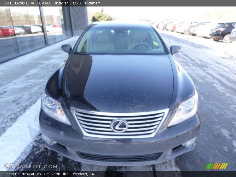 Obsidian Black / Parchment 2011 Lexus LS 460 L AWD