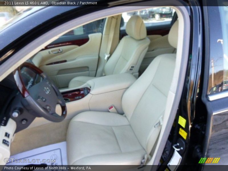 Obsidian Black / Parchment 2011 Lexus LS 460 L AWD
