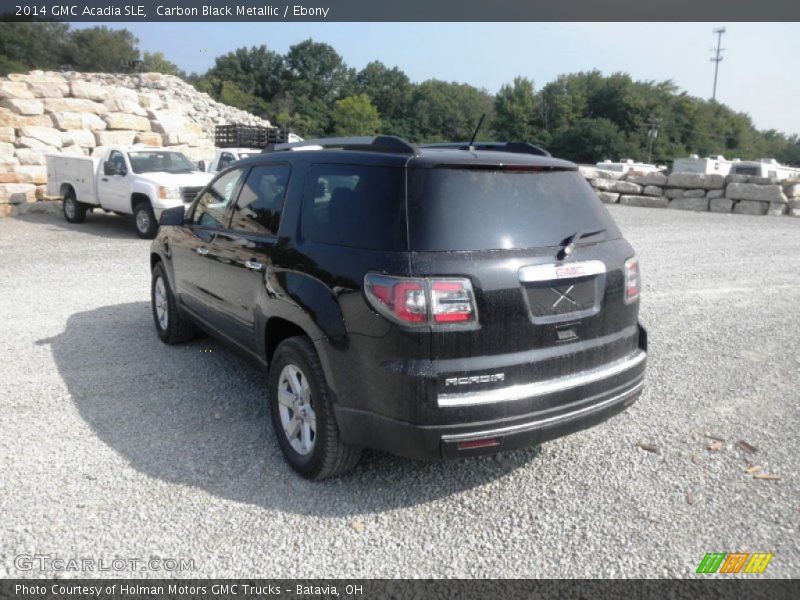 Carbon Black Metallic / Ebony 2014 GMC Acadia SLE