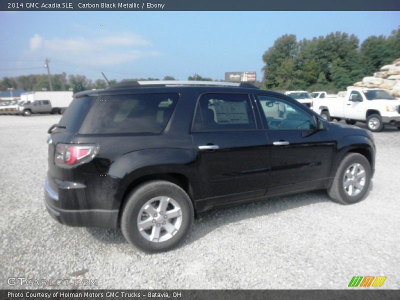 Carbon Black Metallic / Ebony 2014 GMC Acadia SLE