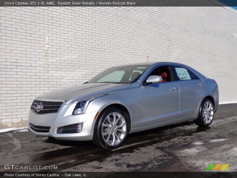 Front 3/4 View of 2014 ATS 3.6L AWD