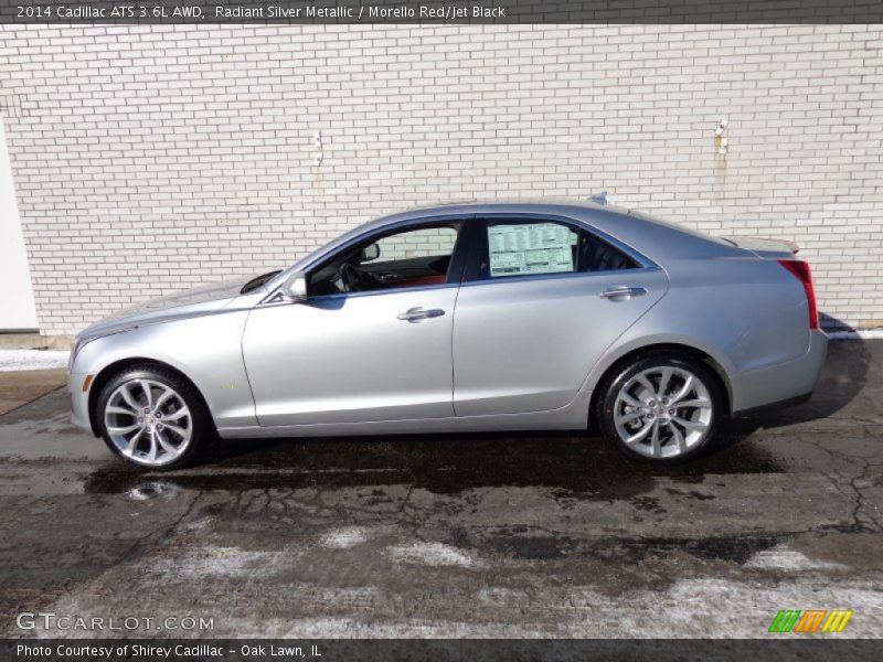  2014 ATS 3.6L AWD Radiant Silver Metallic
