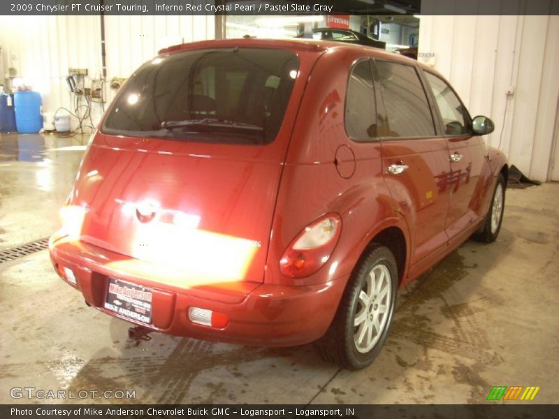 Inferno Red Crystal Pearl / Pastel Slate Gray 2009 Chrysler PT Cruiser Touring