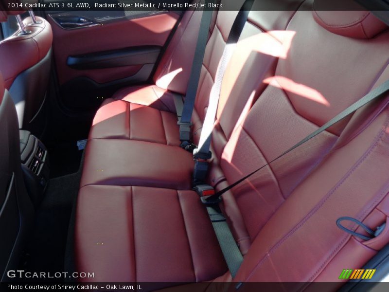 Rear Seat of 2014 ATS 3.6L AWD