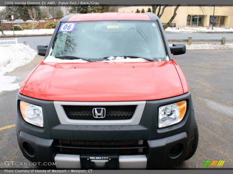 Rallye Red / Black/Gray 2006 Honda Element EX AWD