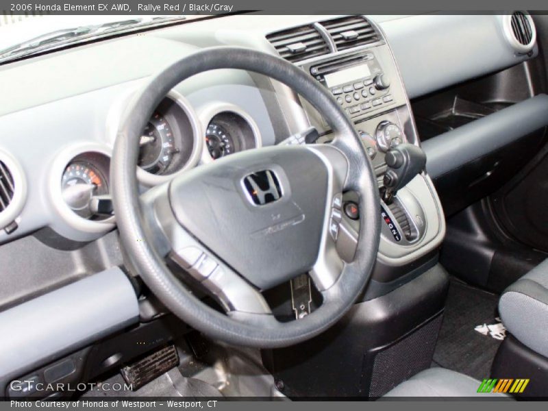 Rallye Red / Black/Gray 2006 Honda Element EX AWD
