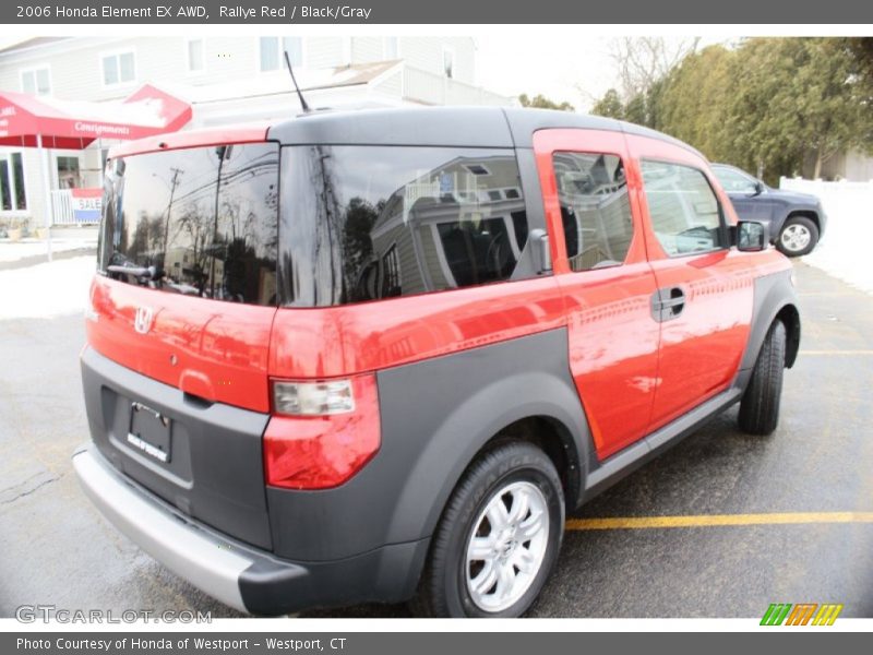 Rallye Red / Black/Gray 2006 Honda Element EX AWD
