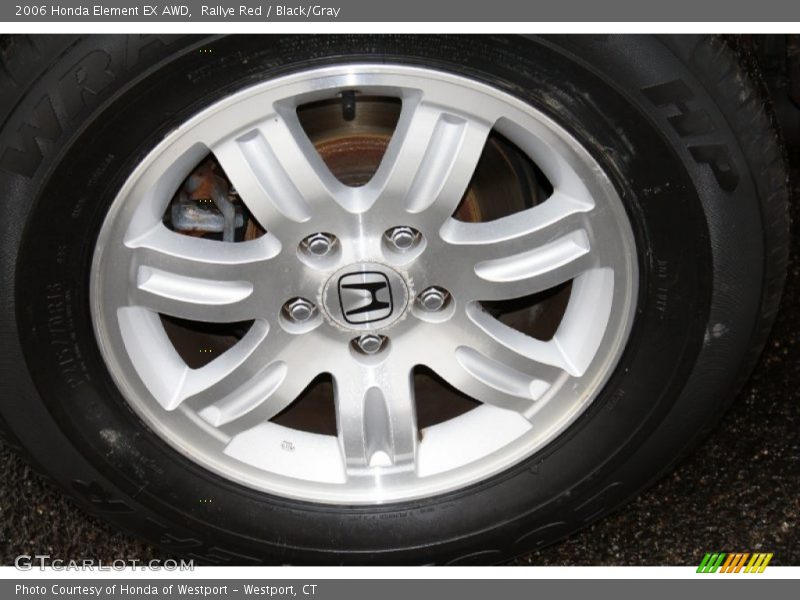 Rallye Red / Black/Gray 2006 Honda Element EX AWD