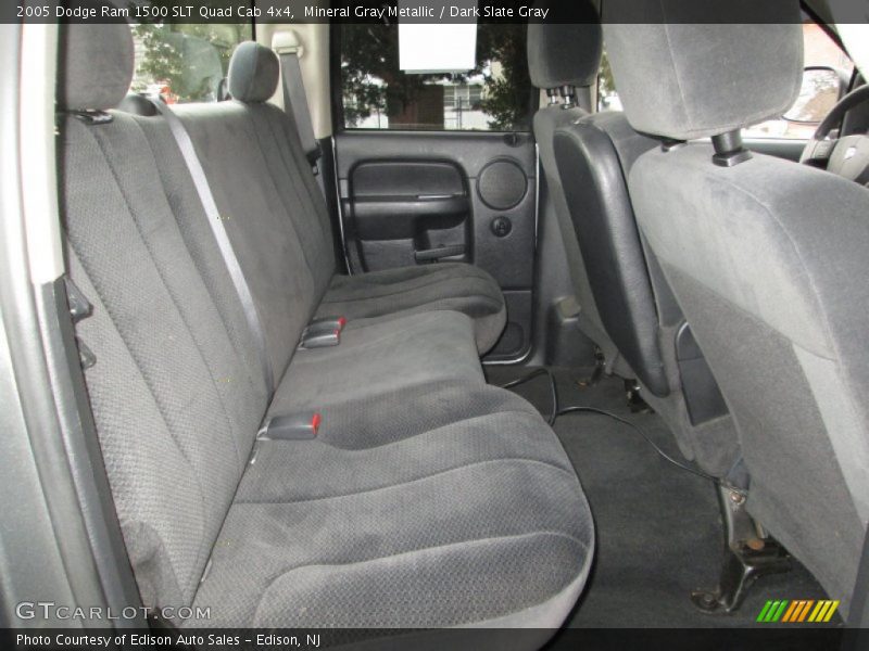 Mineral Gray Metallic / Dark Slate Gray 2005 Dodge Ram 1500 SLT Quad Cab 4x4