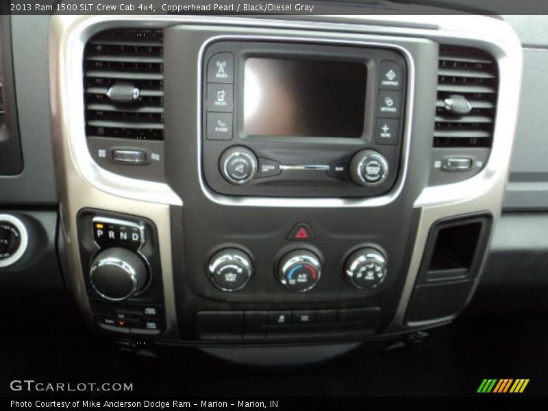 Copperhead Pearl / Black/Diesel Gray 2013 Ram 1500 SLT Crew Cab 4x4