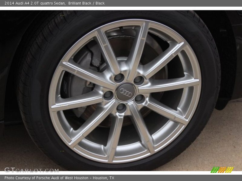 Brilliant Black / Black 2014 Audi A4 2.0T quattro Sedan