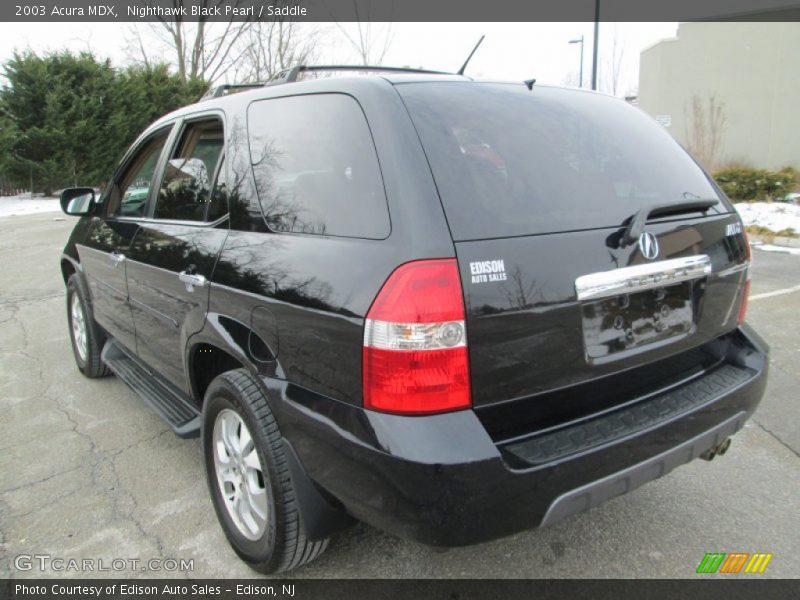 Nighthawk Black Pearl / Saddle 2003 Acura MDX