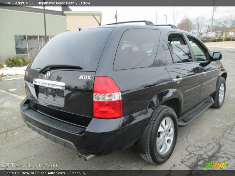 Nighthawk Black Pearl / Saddle 2003 Acura MDX