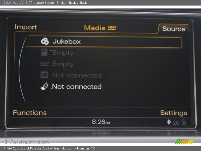 Brilliant Black / Black 2014 Audi A4 2.0T quattro Sedan