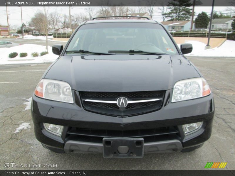 Nighthawk Black Pearl / Saddle 2003 Acura MDX