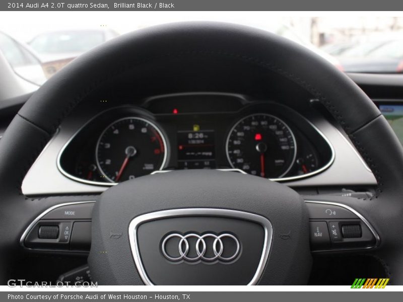 Brilliant Black / Black 2014 Audi A4 2.0T quattro Sedan