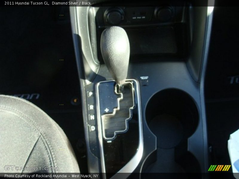 Diamond Silver / Black 2011 Hyundai Tucson GL