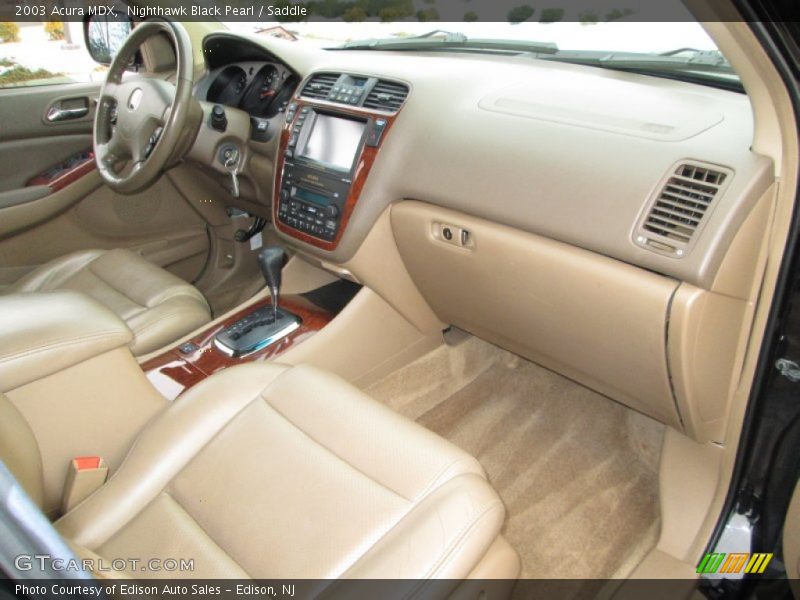 Dashboard of 2003 MDX 