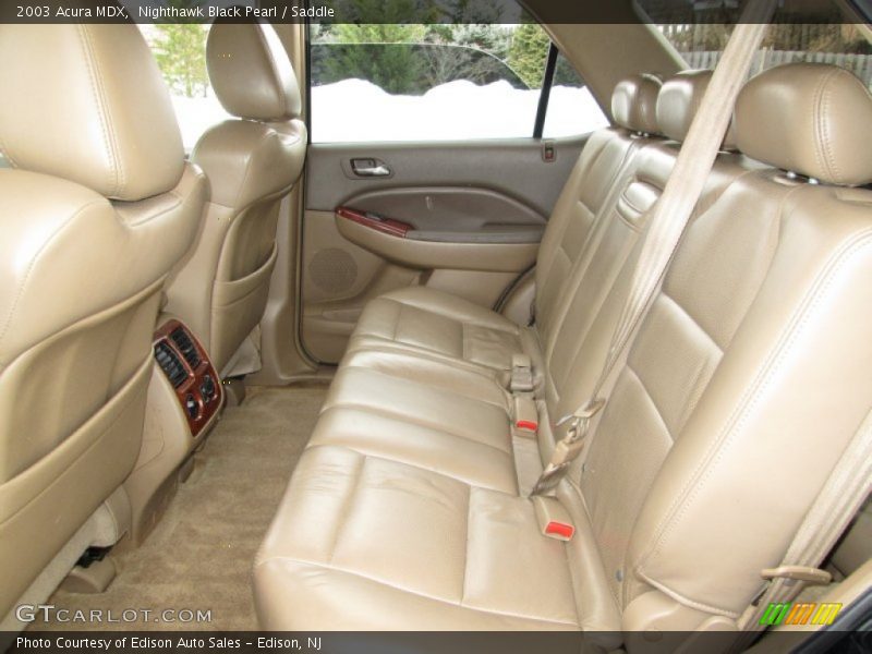 Rear Seat of 2003 MDX 