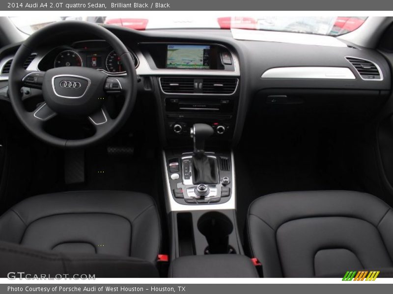Brilliant Black / Black 2014 Audi A4 2.0T quattro Sedan
