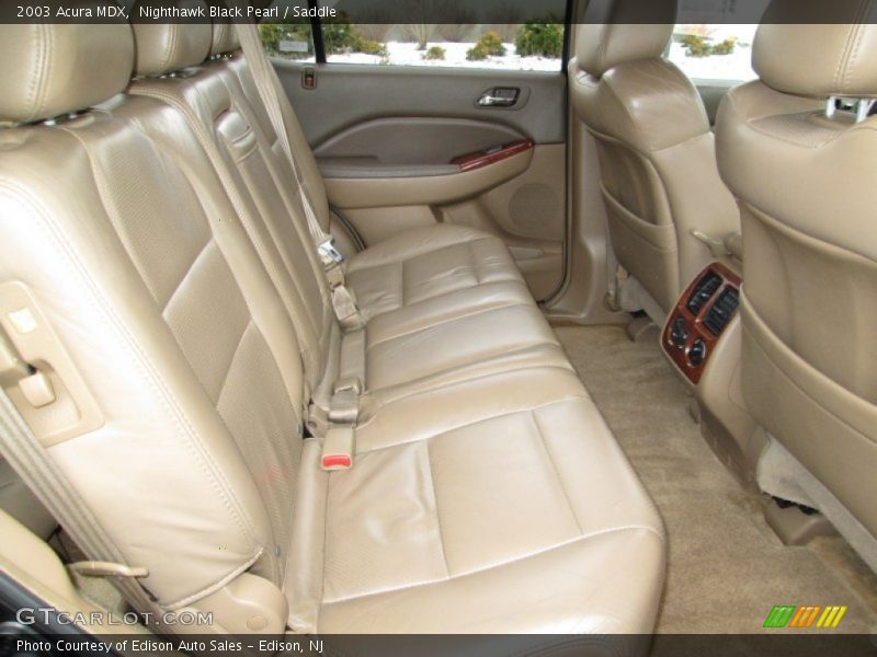 Nighthawk Black Pearl / Saddle 2003 Acura MDX