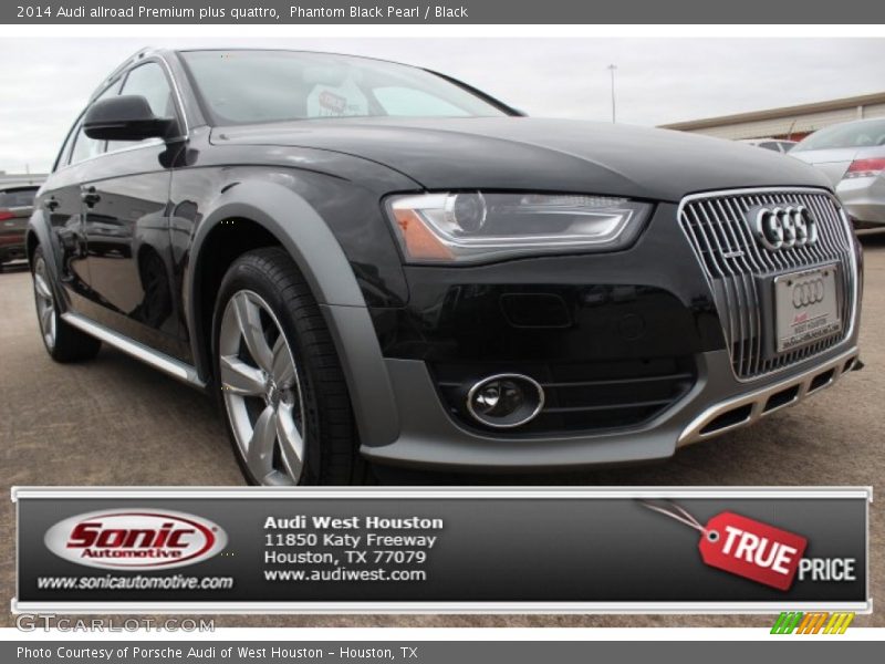 Phantom Black Pearl / Black 2014 Audi allroad Premium plus quattro