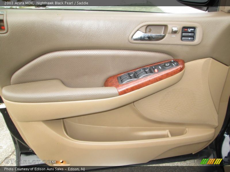 Nighthawk Black Pearl / Saddle 2003 Acura MDX