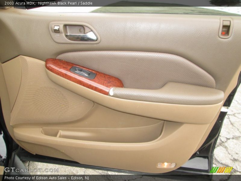 Nighthawk Black Pearl / Saddle 2003 Acura MDX
