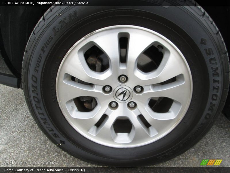Nighthawk Black Pearl / Saddle 2003 Acura MDX