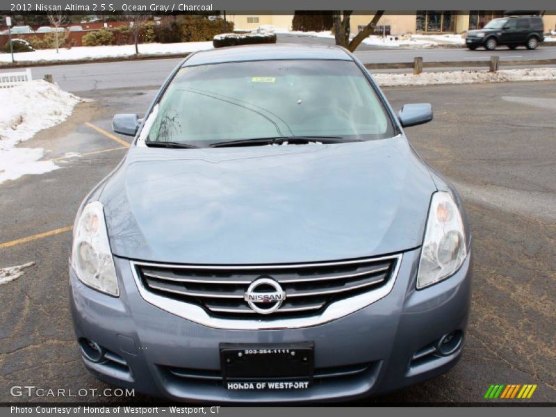 Ocean Gray / Charcoal 2012 Nissan Altima 2.5 S