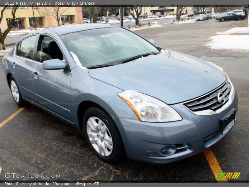 Ocean Gray / Charcoal 2012 Nissan Altima 2.5 S